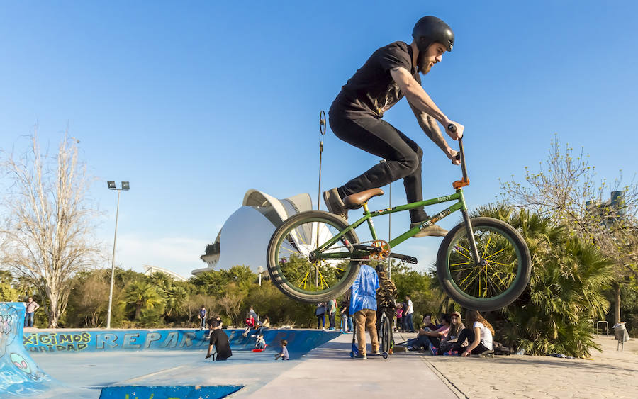 Skate y BMX en el río