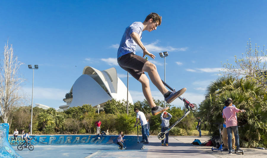 Skate y BMX en el río