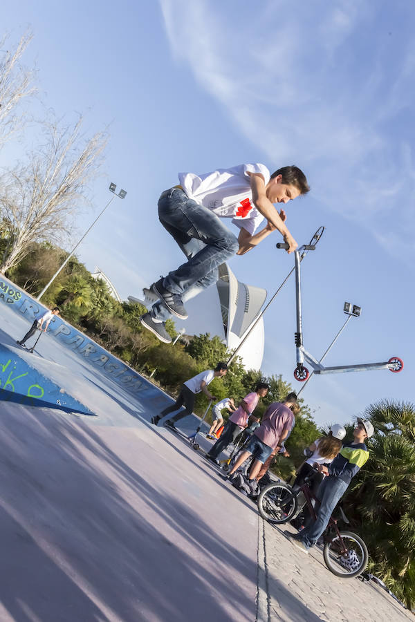 Skate y BMX en el río