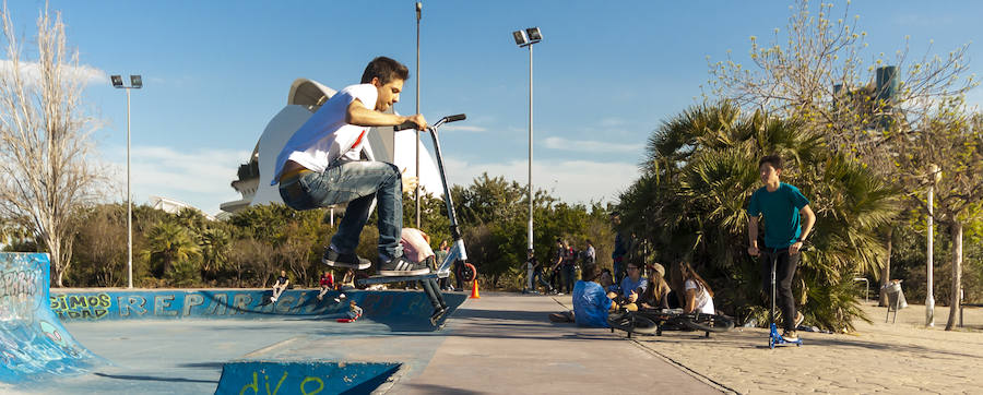 Skate y BMX en el río