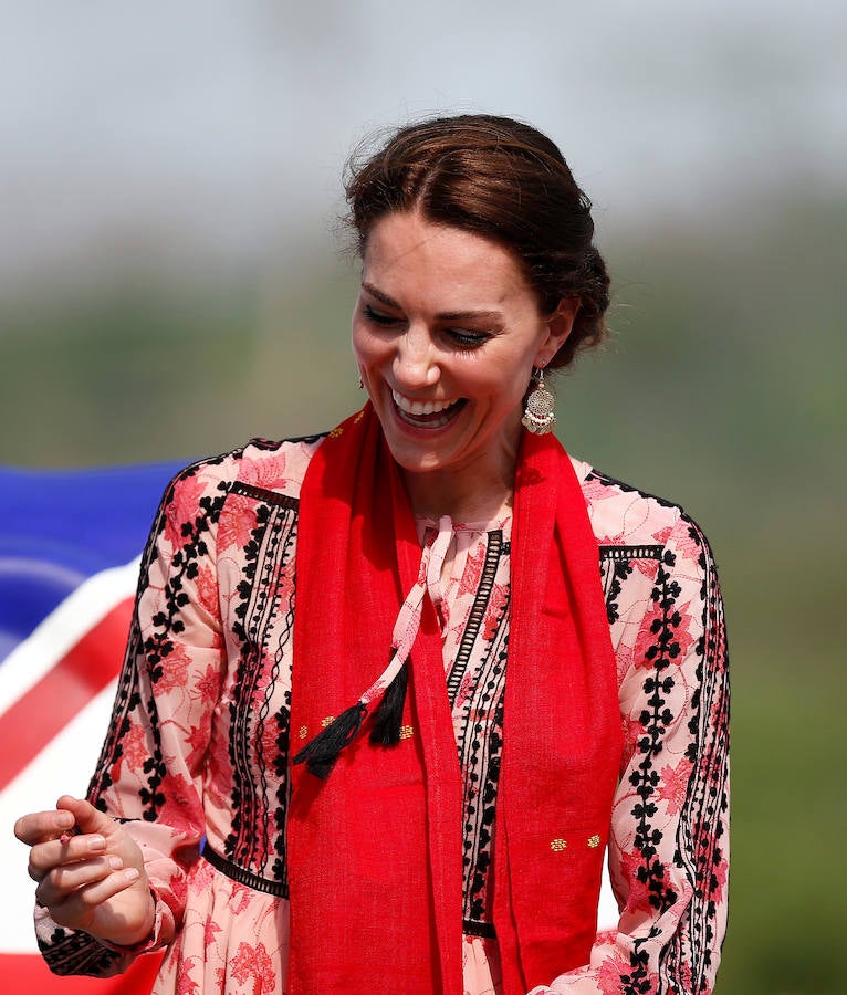 Los duques de Cambridge disfrutan de un safari en la India