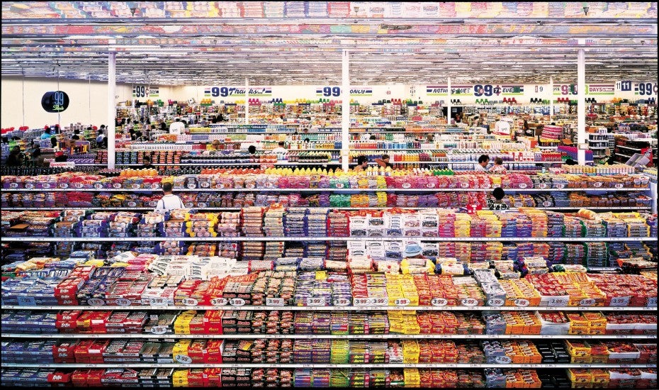 La imagen de Andreas Gursky se vendió por 2.933.601,00 euros. 