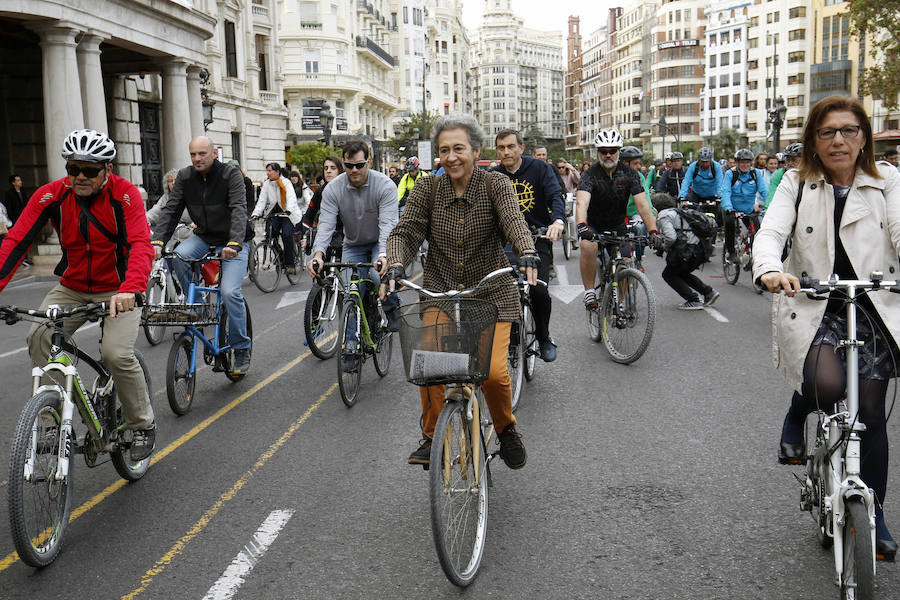 Bicifestación en Valencia