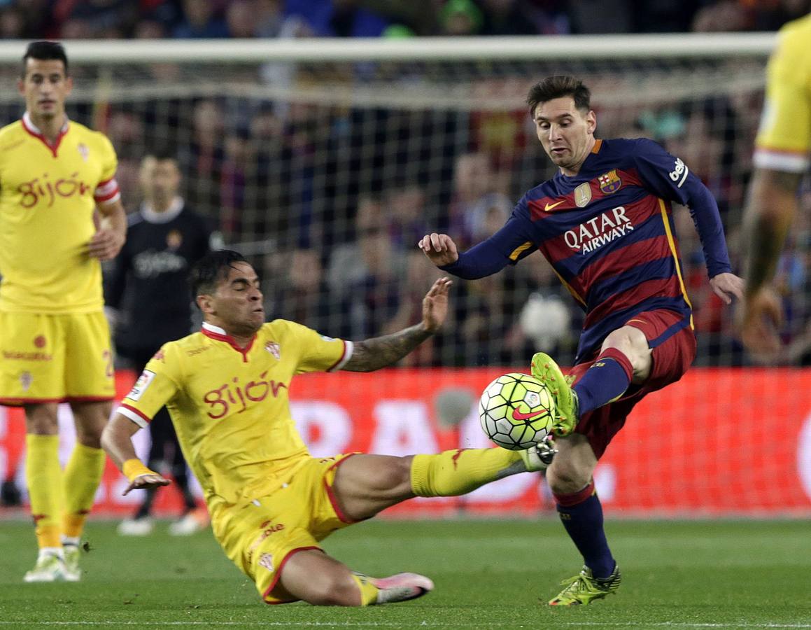 El Barcelona - Sporting, en imágenes