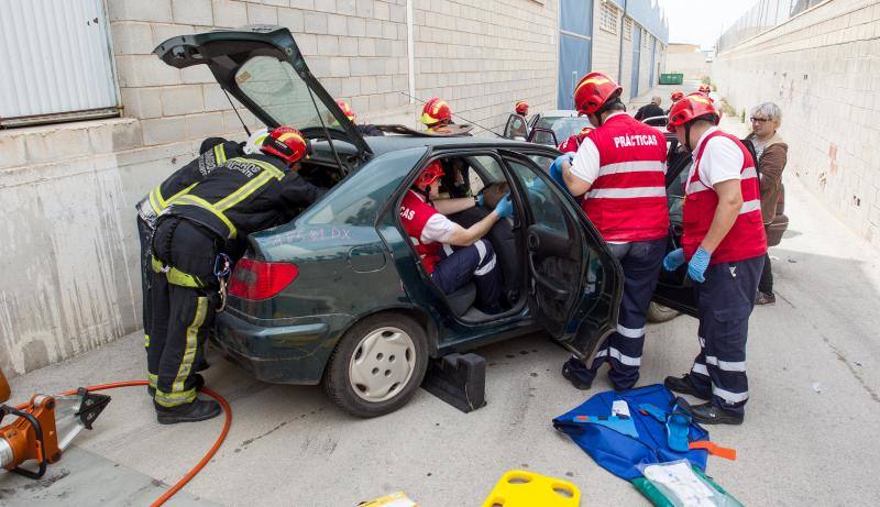 Simulacro de Cruz Roja