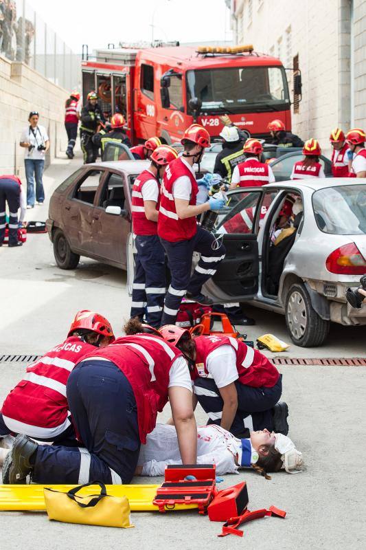 Simulacro de Cruz Roja