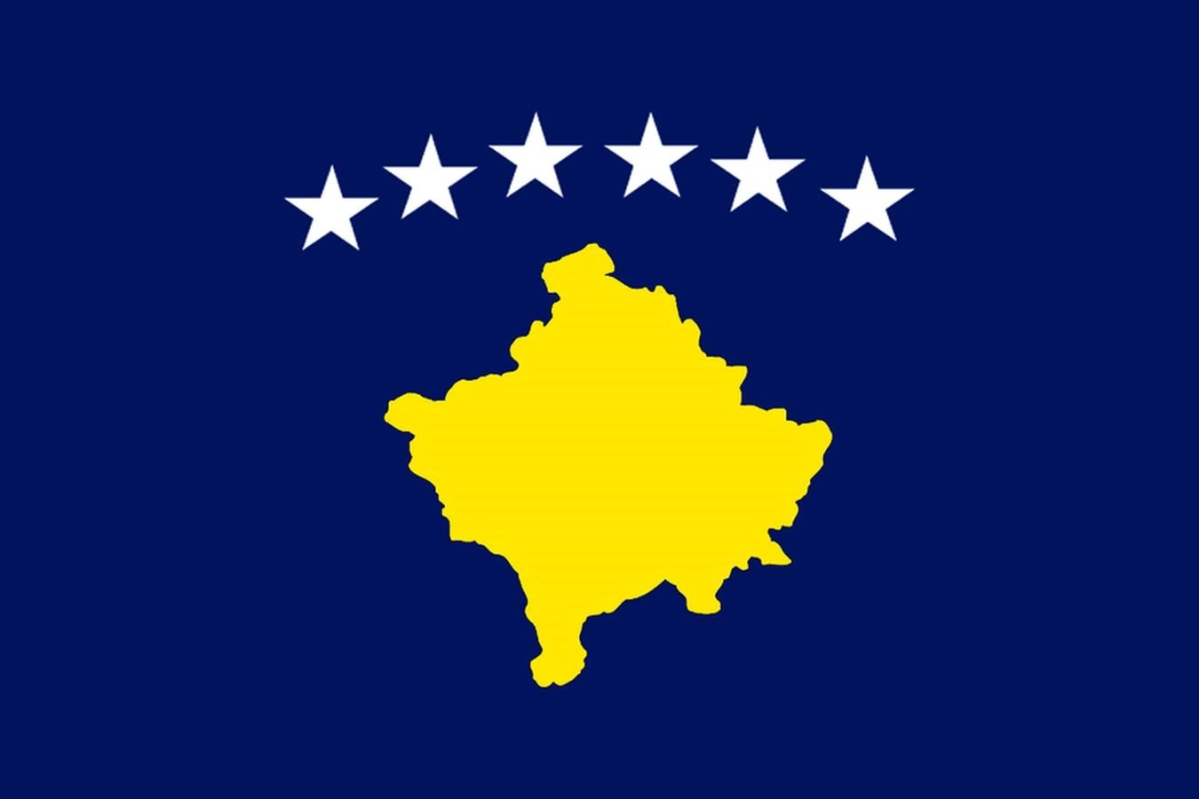 Bandera de Kosovo.