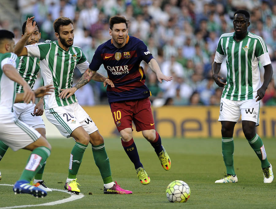 Las mejores imágenes del Betis-Barcelona