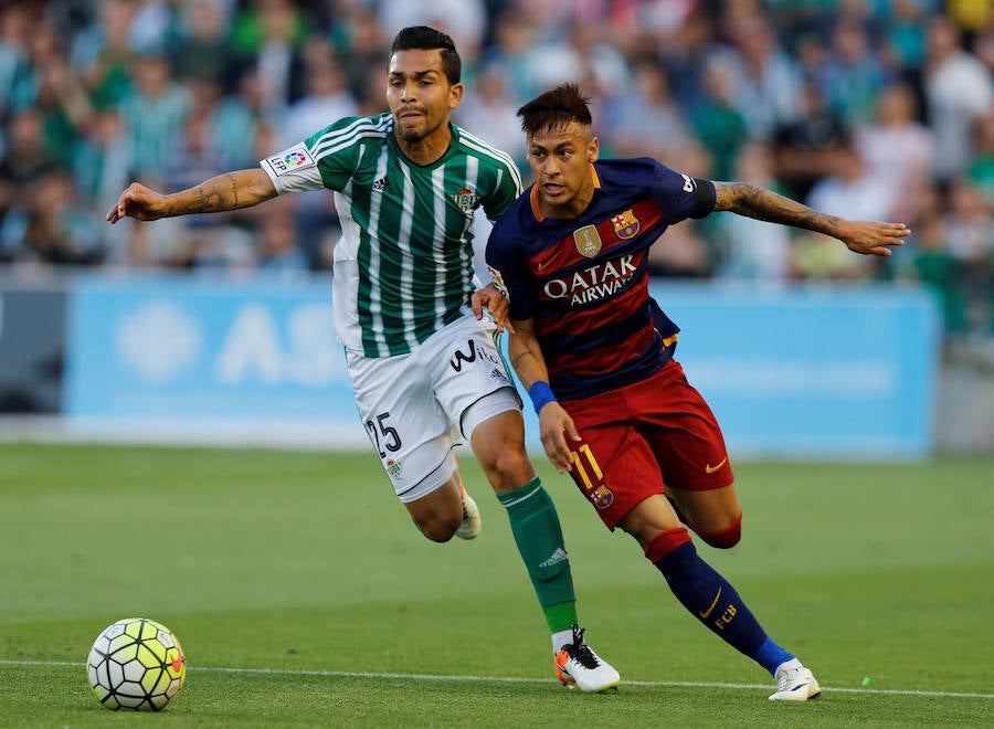 Las mejores imágenes del Betis-Barcelona