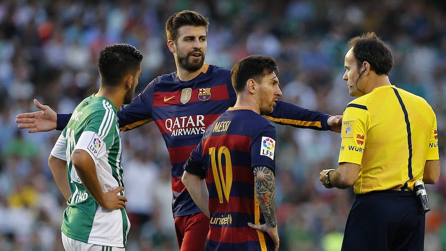 Las mejores imágenes del Betis-Barcelona