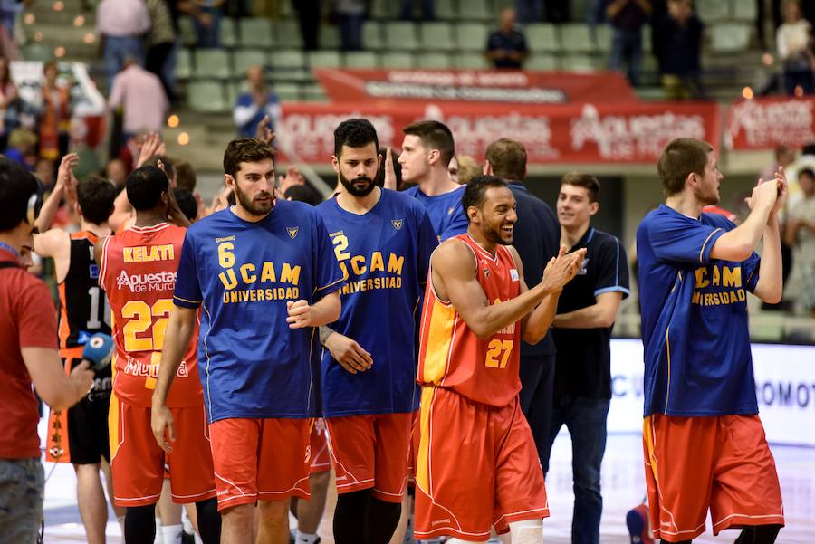 El UCAM Murcia vs Valencia Basket, en imágenes