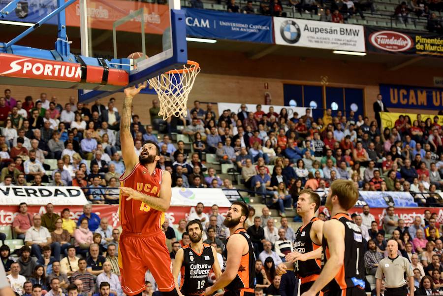 El UCAM Murcia vs Valencia Basket, en imágenes