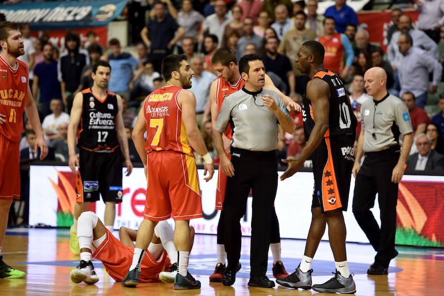 El UCAM Murcia vs Valencia Basket, en imágenes