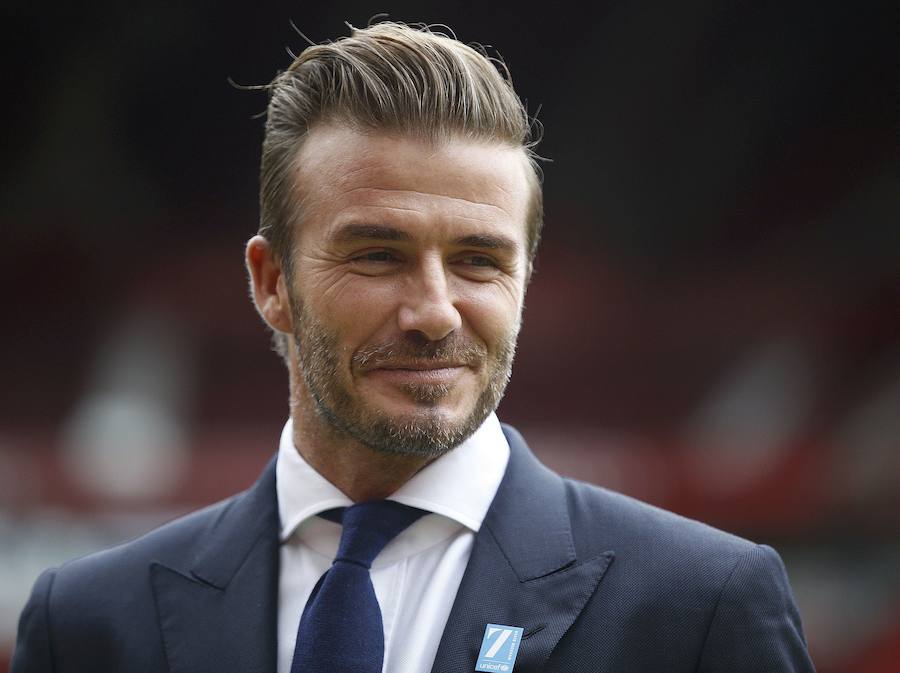 David Beckham, en imágenes