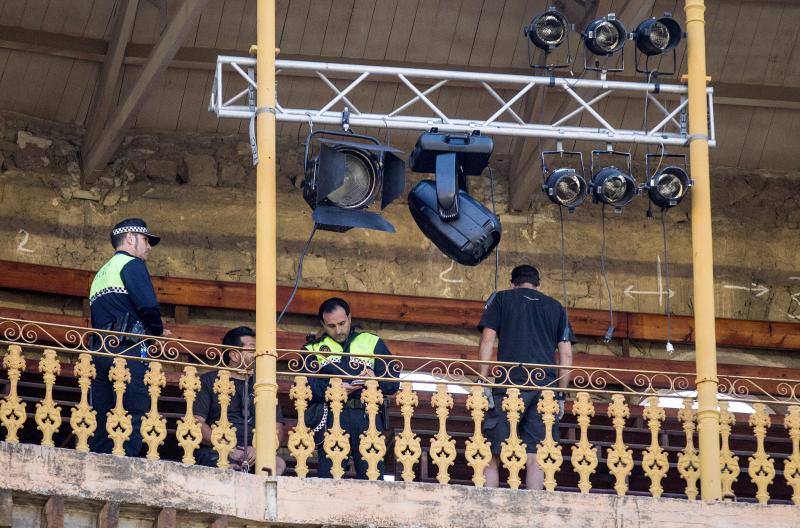 Ensayo de la Gala de Elección Adulta, con las candidatas vestidas con vaqueros