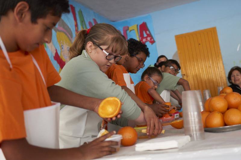 Agricultura fomenta el consumo de verdura y fruta en el colegio