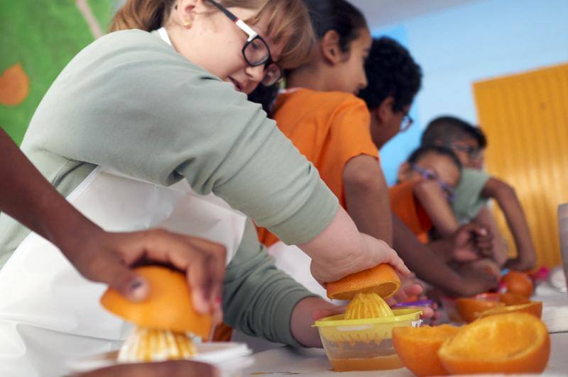 Agricultura fomenta el consumo de verdura y fruta en el colegio