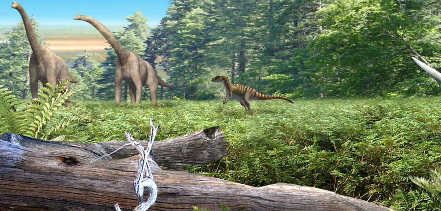 Yacimientos de dinosaurios cerca de Valencia