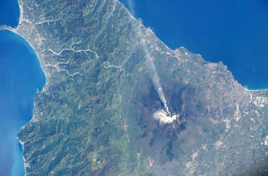 Volcán Etna. 