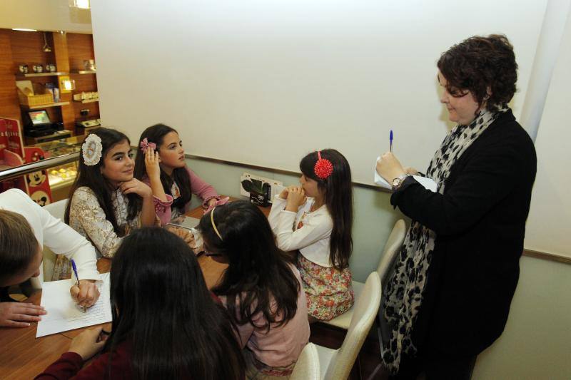 Las Belleas y sus Damas visitan la Redacción