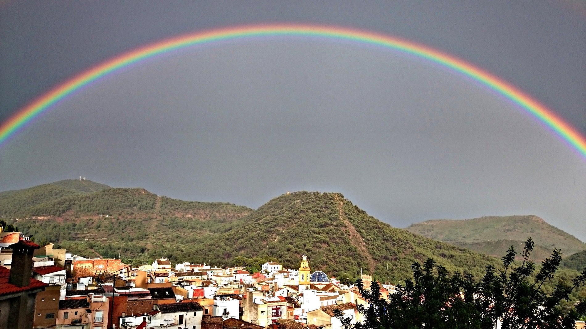 Arcoíris en Serra