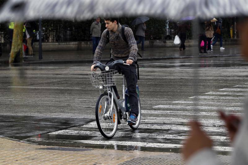 Lluvia en la Comunitat