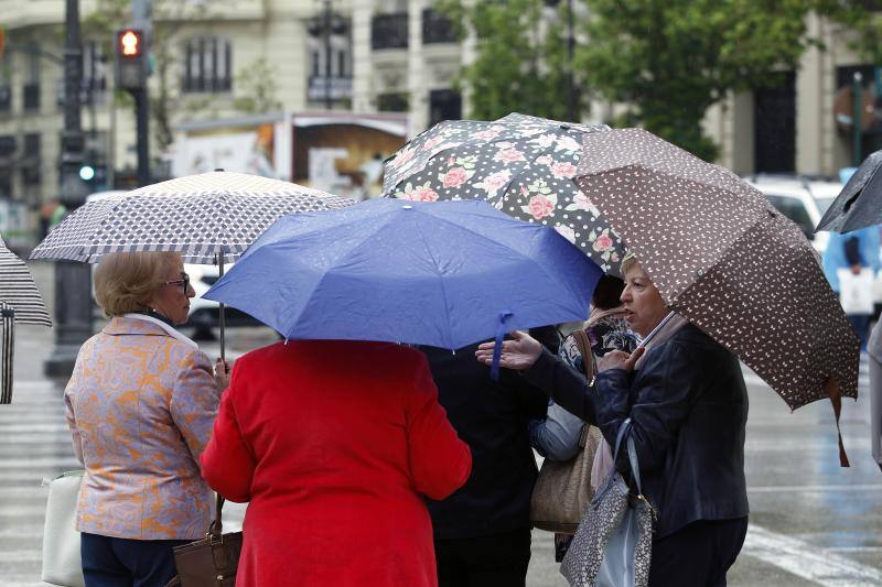 Lluvia en la Comunitat