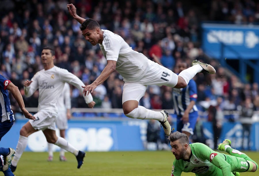 Las mejores imágenes del Deportivo - Real Madrid