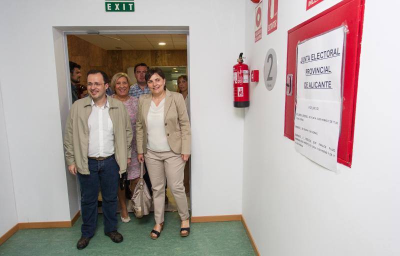 Presentación de las listas del PSOE al Congreso y al Senado por Alicante