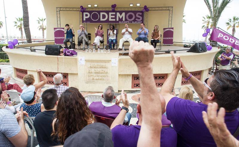 Acto de Podemos en Alicante