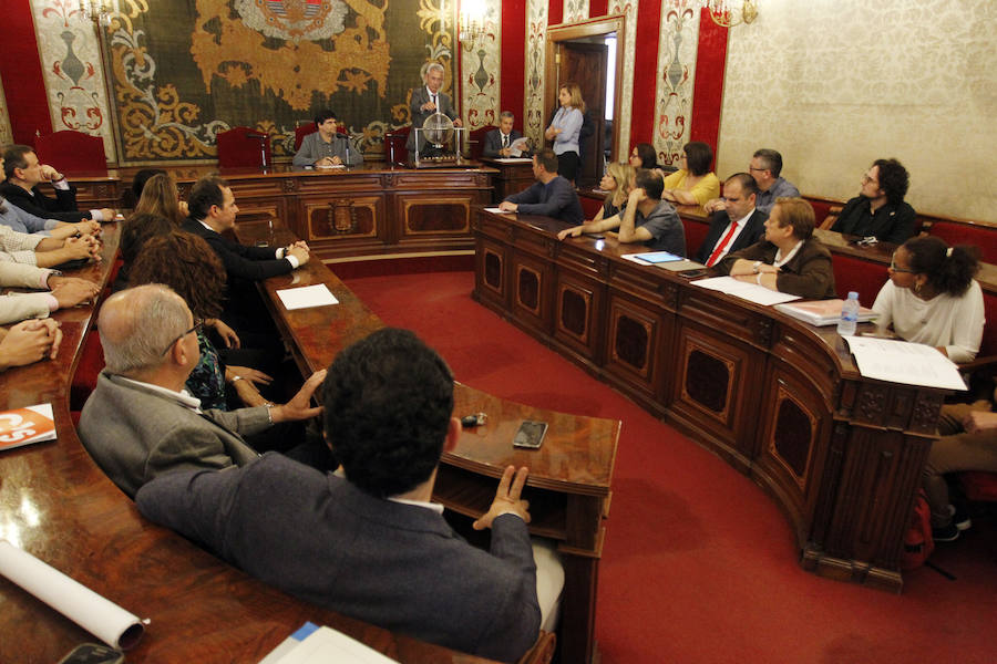 Pleno en el Ayuntamiento de Alicante