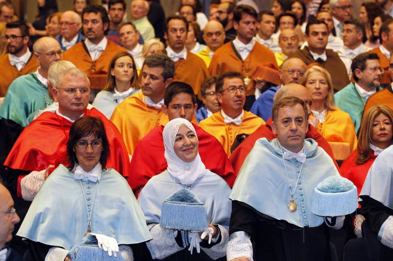 Acto de clausura del curso académico 2015-2016 en la UA