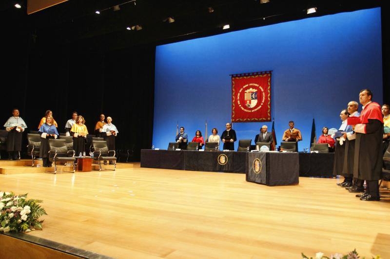 Acto de clausura del curso académico 2015-2016 en la UA