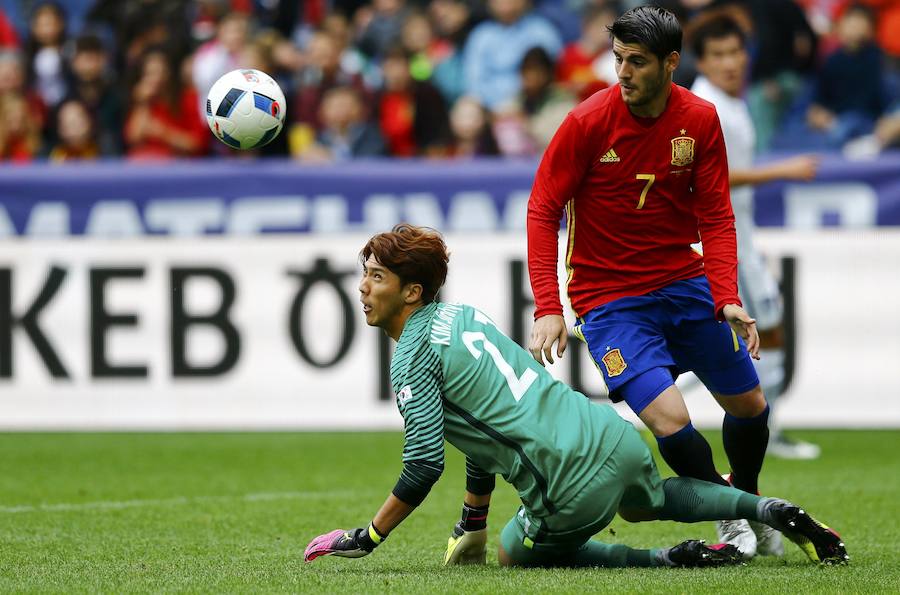 Las mejores imágenes del España - Corea Sur