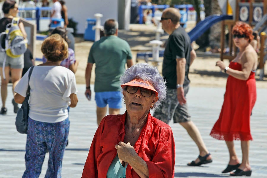 Altas temperaturas en Alicante