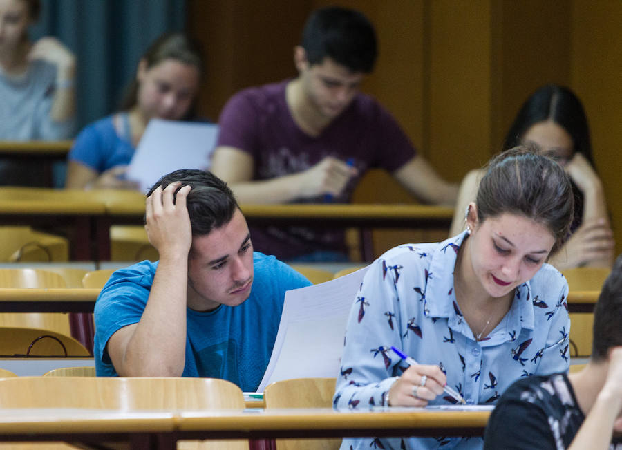 Comienzan los exámenes de selectividad