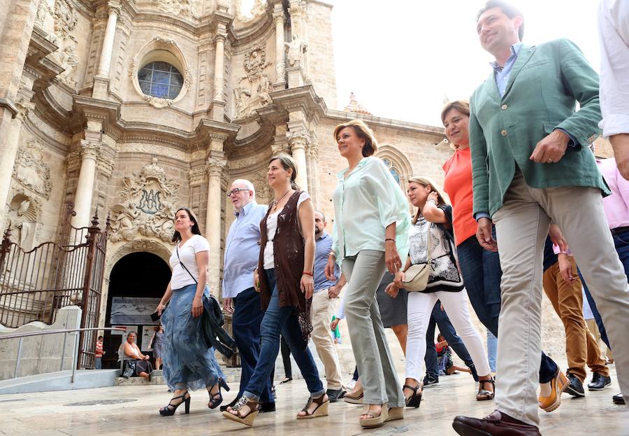 Visita de Cospedal a Valencia