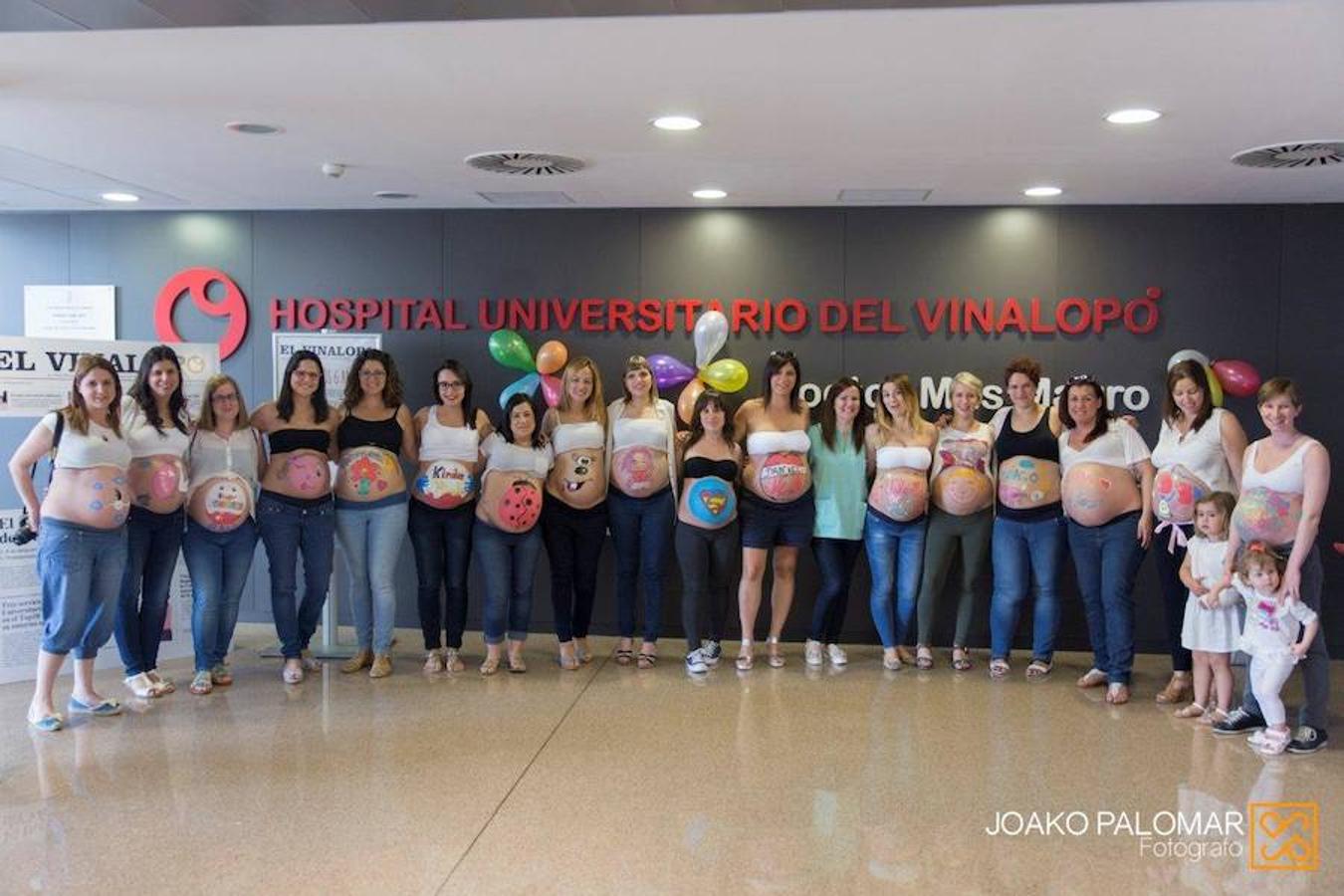 El Hospital de Vinalopó acoge un taller de pintura, dibujo y fotografía para mujeres embarazadas