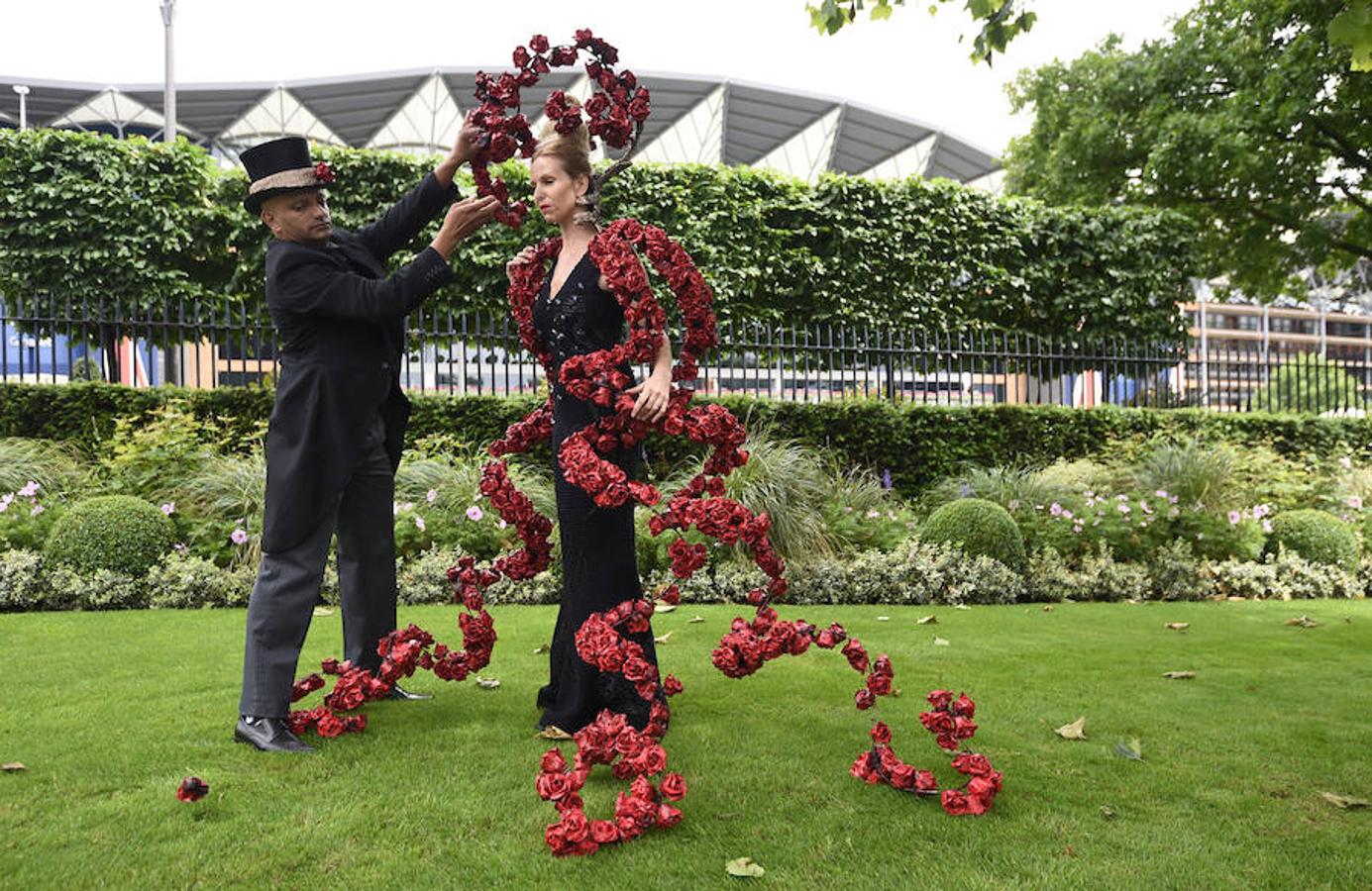 Fotos de los tocados de las carreras de Ascot