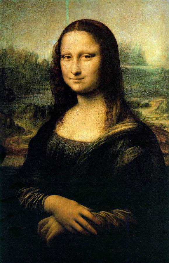 La Gioconda de Da Vinci. 