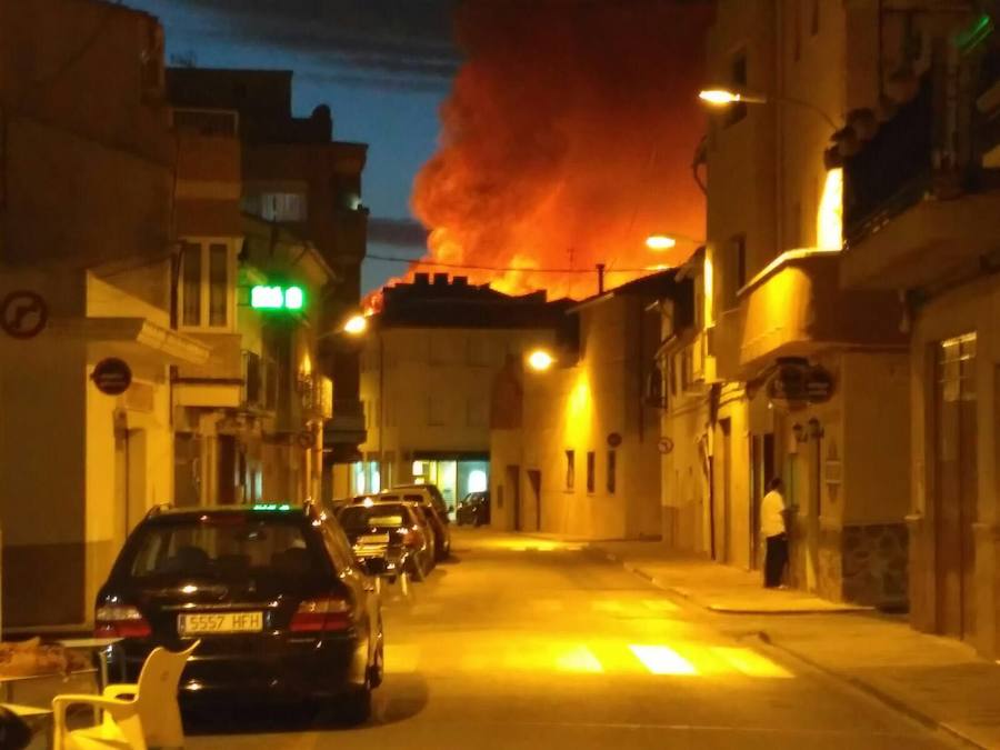 Fotos del incendio en Bolbaite, Chella, Anna, Cotes y Sellent