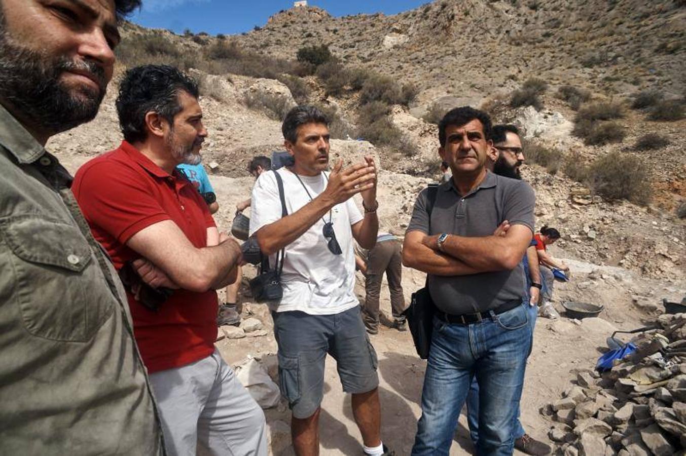 El MARQ insta al Ayuntamiento de Callosa a afianzar el yacimiento de la ladera del castillo