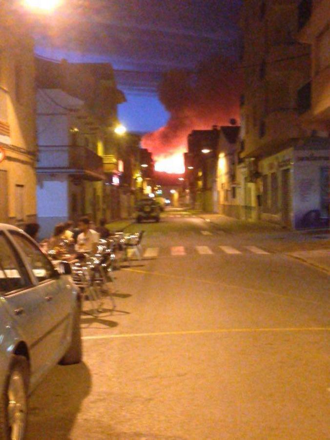 Fotos del incendio en Bolbaite, Chella, Anna, Cotes y Sellent