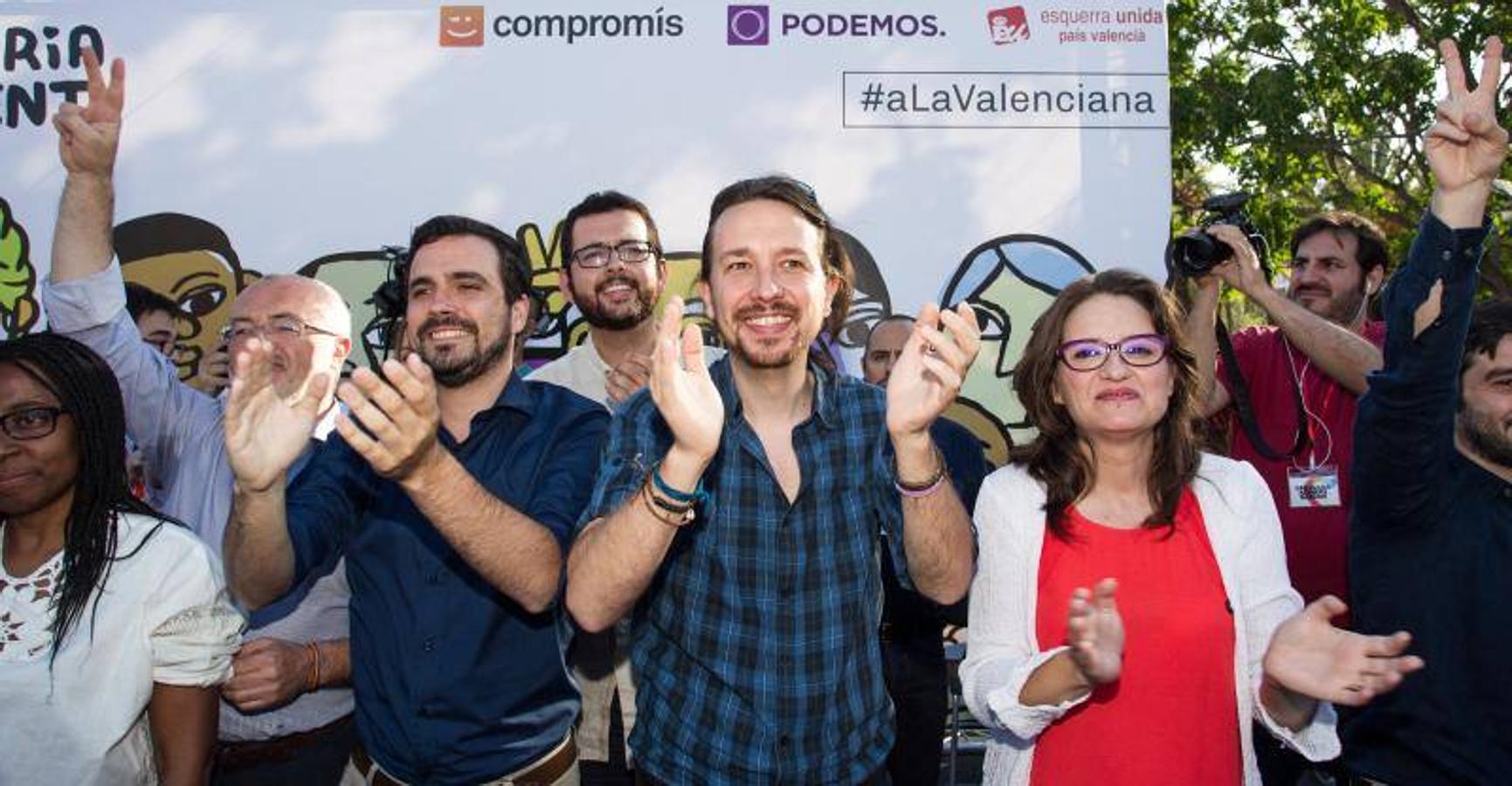 Mitin de Unidos Podemos en Alicante