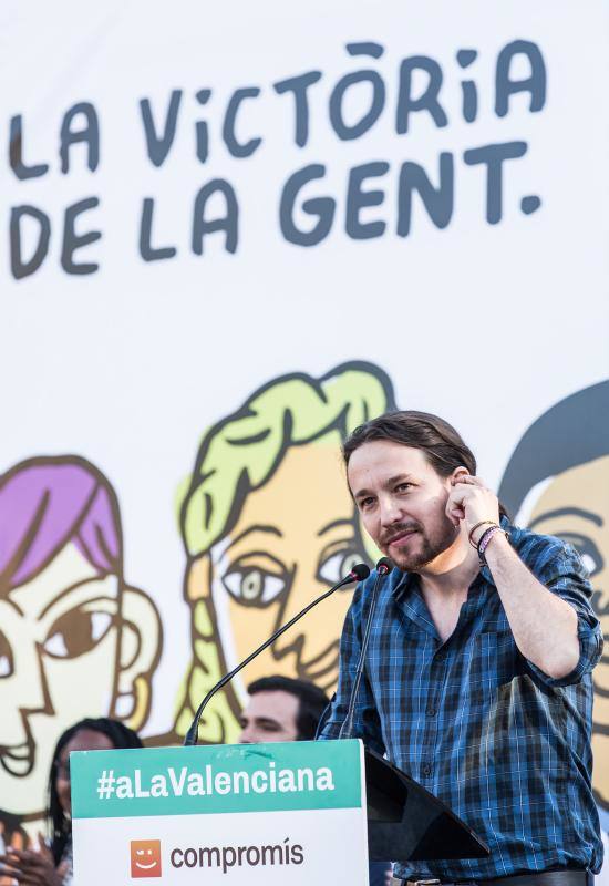 Mitin de Unidos Podemos en Alicante