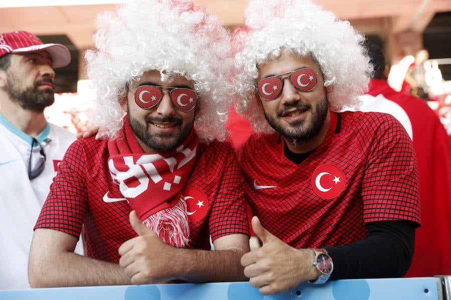 Fotos del encuentro España-Turquía