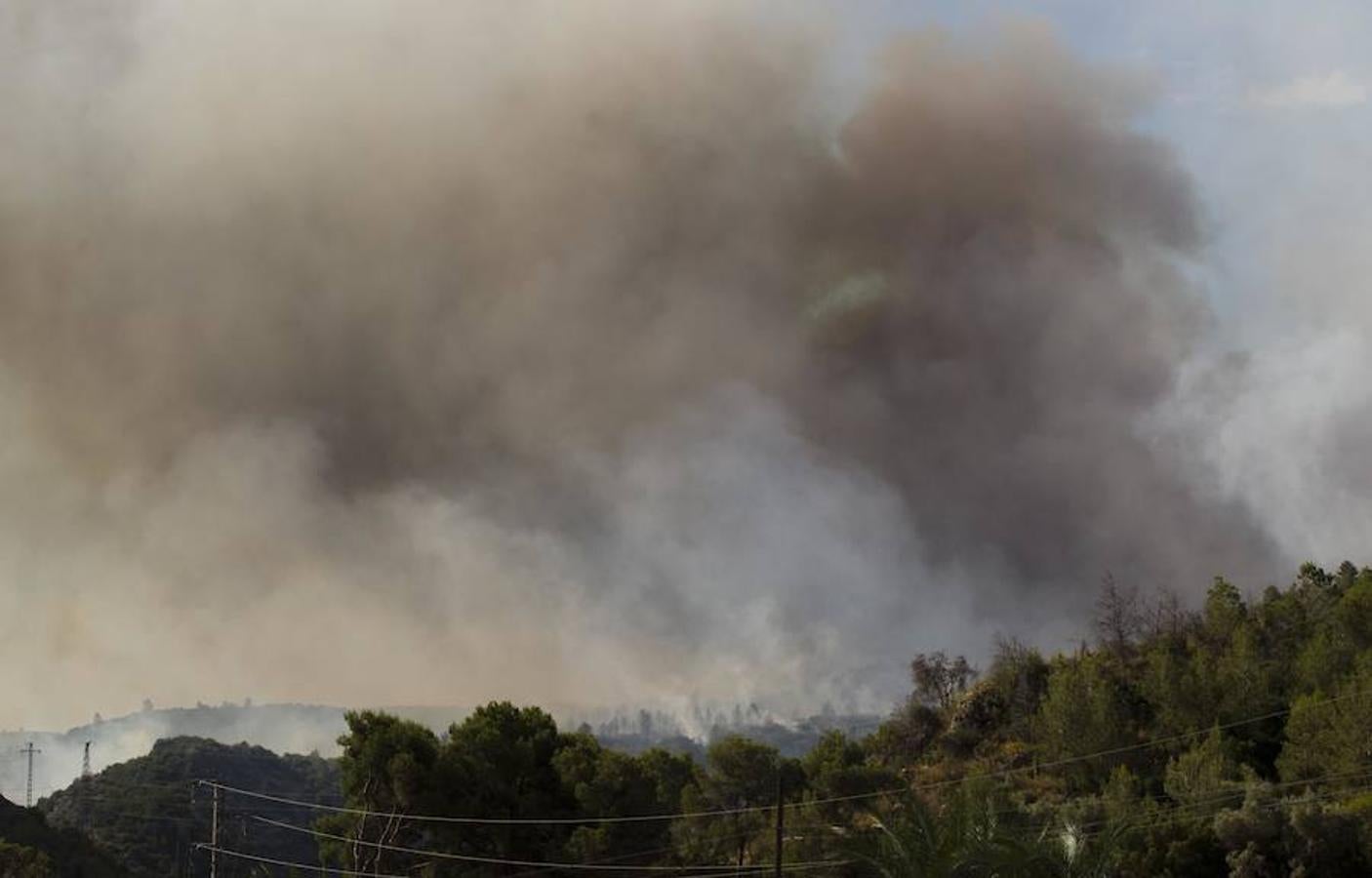 Fotos del incendio de Carcaixent (17-06-2016) II