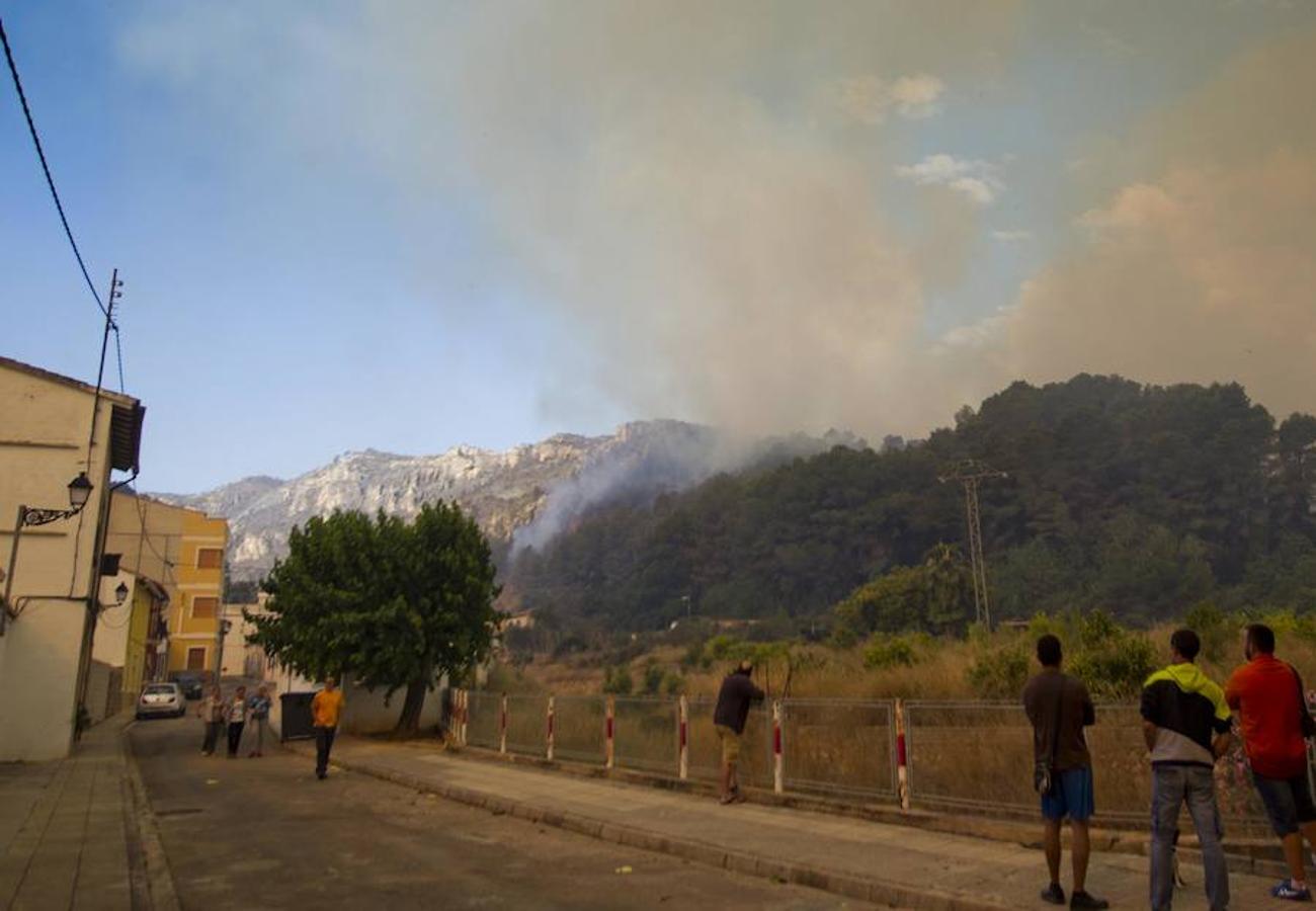 Fotos del incendio de Carcaixent (17-06-2016) II