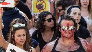 Manifestación antitaurina en Alicante