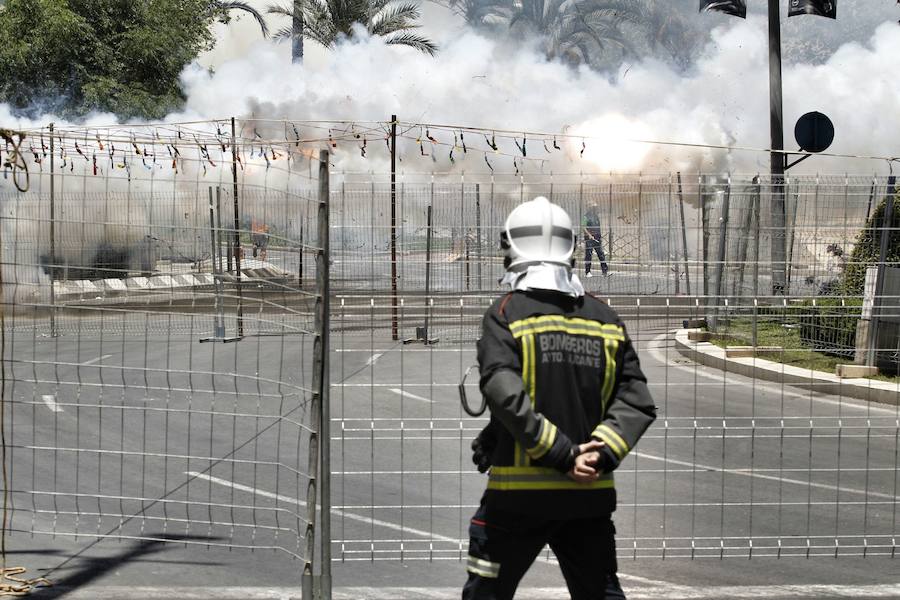 Pirotecnia Turís de Valencia, segunda máscletá dentro de concurso y ovacionada